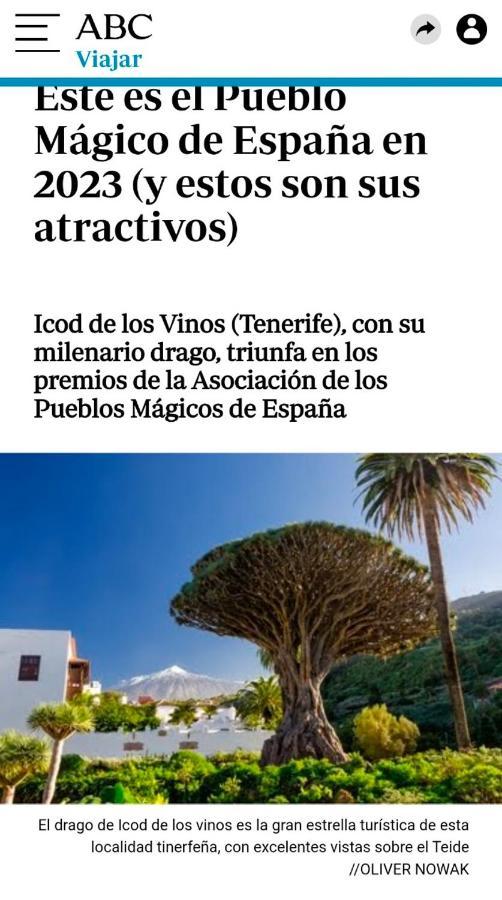 Acogedor Estudio En Playa San Marcos, Icod De Los Vinos Lägenhet Exteriör bild